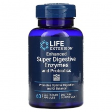  Life Extension Super Digestive Enzymes 60 