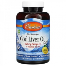  Carlson Labs God Liver Oil 150 