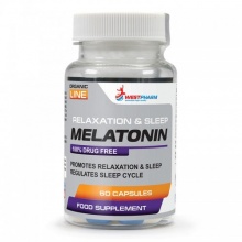Антиоксидант WestPharm Melatonin 5 мг 60 капсул