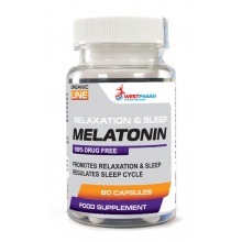 Антиоксидант WestPharm Melatonin 10 мг 60 капсул