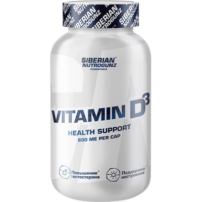  Siberian Nutrogunz Vitamin D3 180 