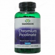 Витамины Swanson Chromium Picolinate 200 mg 100 капсул