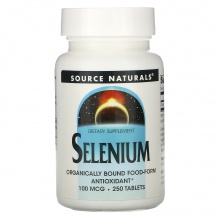 Витамины Source Naturals Selenium 100 мгк 60 капсул