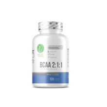 БЦАА Nature Foods BCAA 2:1:1 500 мг 120 капсул