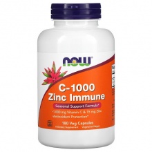  NOW -1000 Zinc Immune 180 