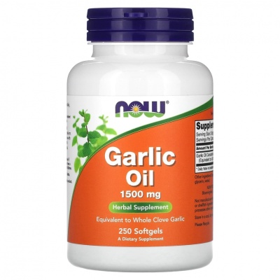   NOW Garlic oil 1500  250 